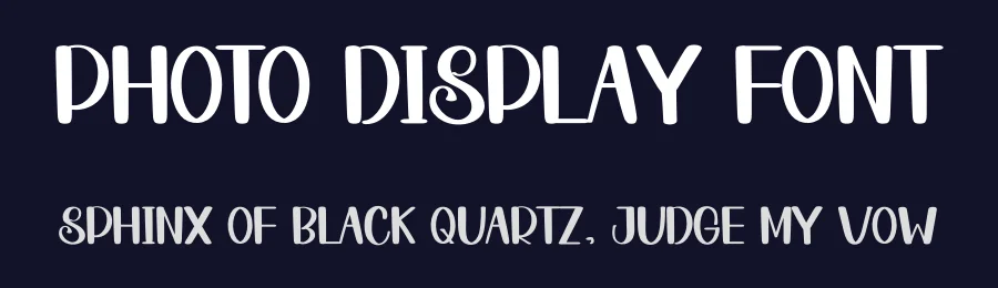 Photo Display Font by inermediaSTUDIO — Display Font — thumbnail 2