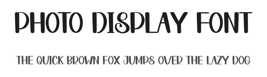 Photo Display Font by inermediaSTUDIO — Display Font