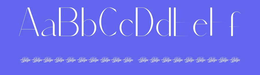 Photo Famous Font by VinType — Display Font — thumbnail 3