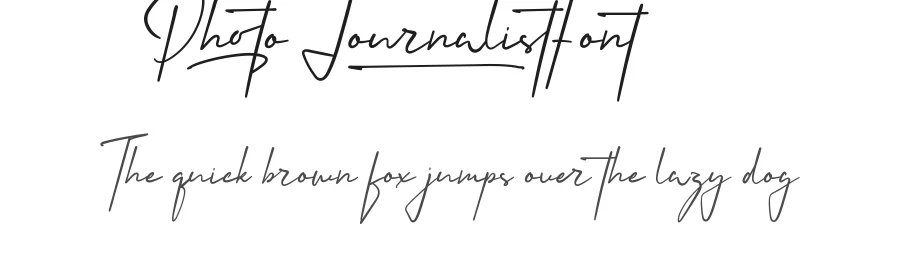 Photo Journalist Font by edricstudio — Script Handwritten Font