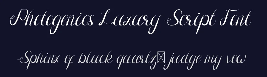 Photogenics Luxury Script Font by edricstudio — Script Handwritten Font — thumbnail 2