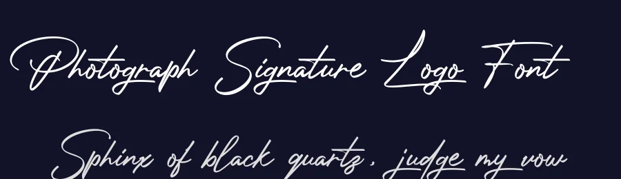 Photograph Signature Logo Font by typeline studio — Script Handwritten Font — thumbnail 2