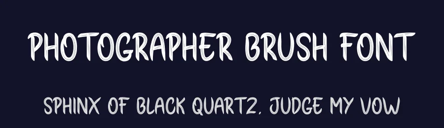 Photographer Brush Font by andikastudio — Script Handwritten Font — thumbnail 2