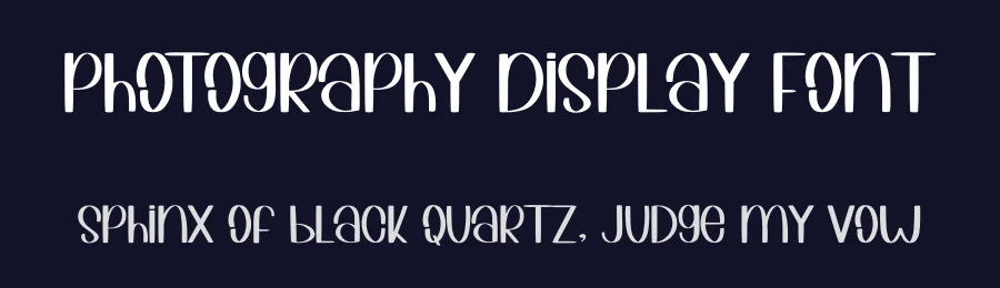 Photography Display Font by inermediaSTUDIO — Display Font — thumbnail 2