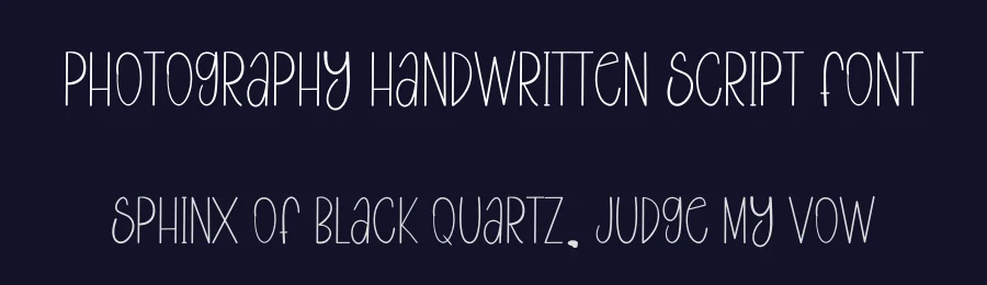 Photography Handwritten Script Font by freshtypeink — Display Font — thumbnail 2