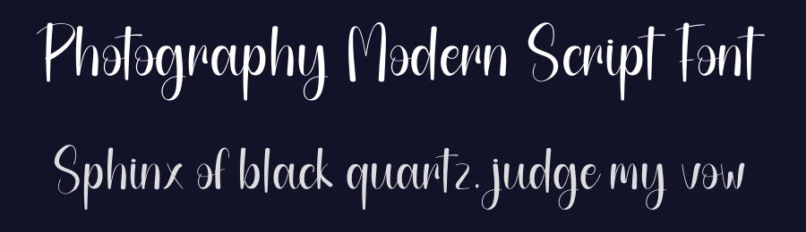 Photography Modern Script Font by creativeletter — Script Handwritten Font — thumbnail 2