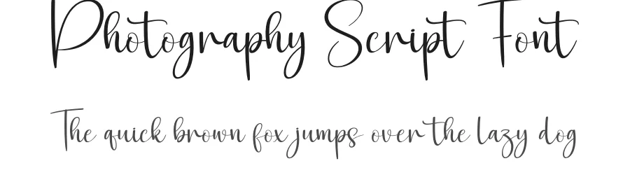 Photography Script Font by andikastudio — Script Handwritten Font