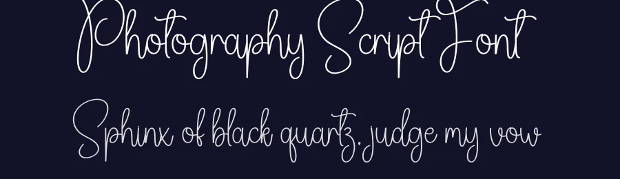 Photography Script Font by creativeletter — Script Handwritten Font — thumbnail 2