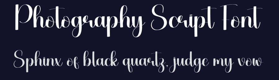 Photography Script Font by creativeletter — Script Handwritten Font — thumbnail 2