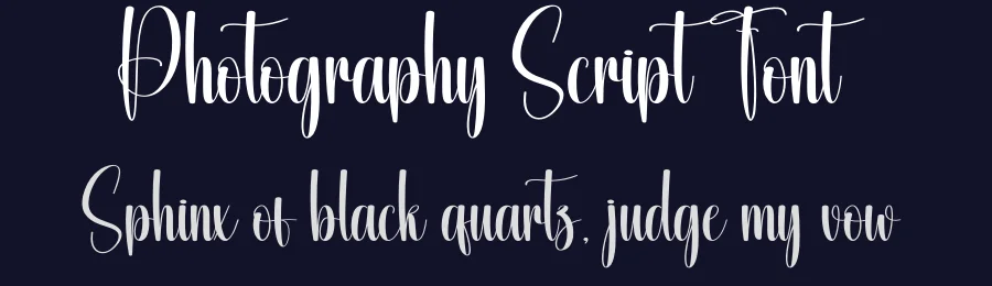 Photography Script Font by creativeletter — Script Handwritten Font — thumbnail 2