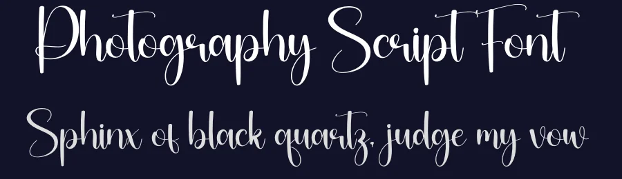 Photography Script Font by Store_07 — Script Handwritten Font — thumbnail 2