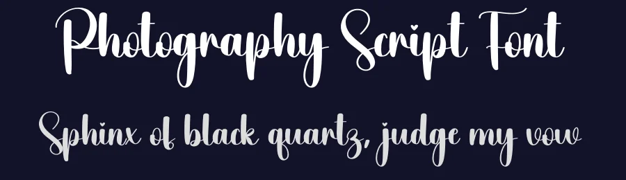 Photography Script Font by creativeletter — Script Handwritten Font — thumbnail 2