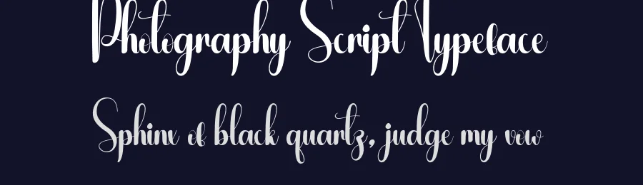 Photography Script Typeface by andikastudio — Script Handwritten Font — thumbnail 2