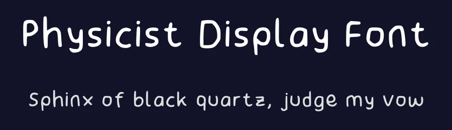 Physicist Display Font by withcloud.studio — Decorative Font — thumbnail 2