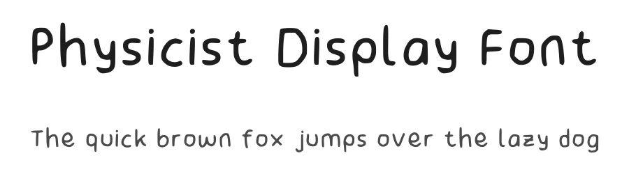 Physicist Display Font by withcloud.studio — Decorative Font
