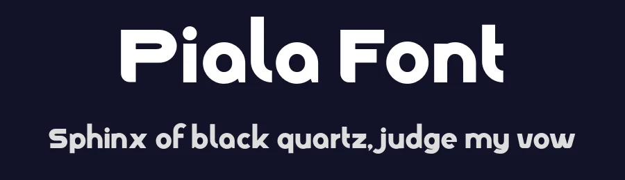 Piala Font by roomspace.cl — Decorative Font — thumbnail 2