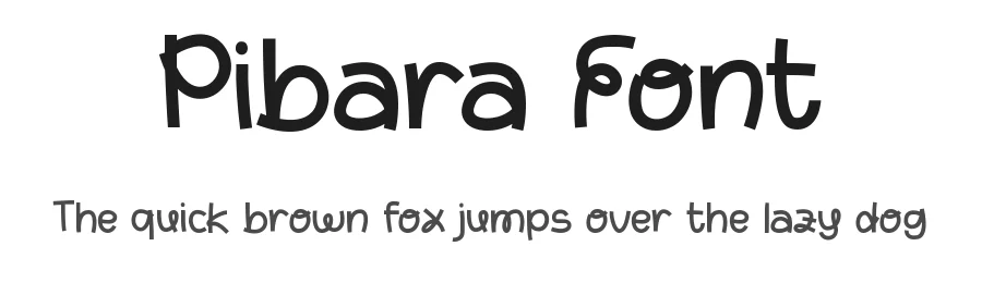 Pibara Font by Rautan Studio — Sans Serif Font