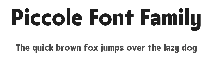 Piccole Font Family by glyphminds.studios — Decorative Font