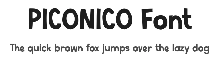 PICONICO Font by Rautan Studio — Decorative Font