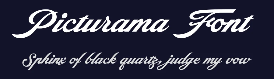 Picturama Font by Mans Greback — Script Handwritten Font — thumbnail 2