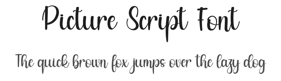 Picture Script Font by inermediaSTUDIO — Script Handwritten Font