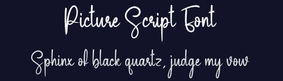 Picture Script Font by creativeletter — Script Handwritten Font — thumbnail 2