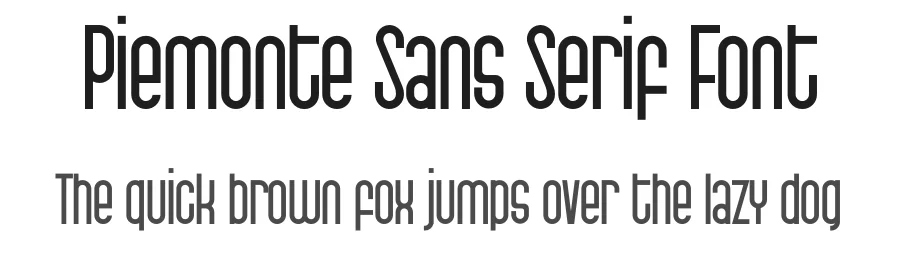 Piemonte Sans Serif Font by StringLabs — Sans Serif Font