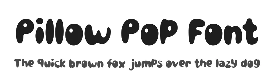 Pillow Pop Font by Creatifontstudios — Display Font