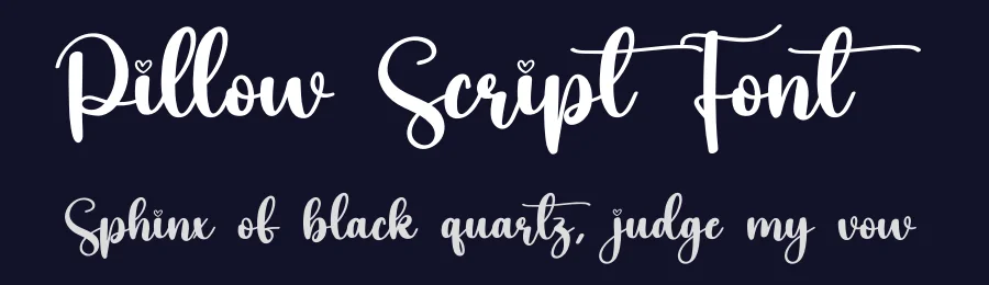 Pillow Script Font by creativeletter — Script Handwritten Font — thumbnail 2