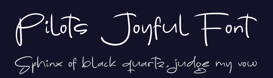 Pilots Joyful Font by letterenastudios — Script Handwritten Font — thumbnail 2