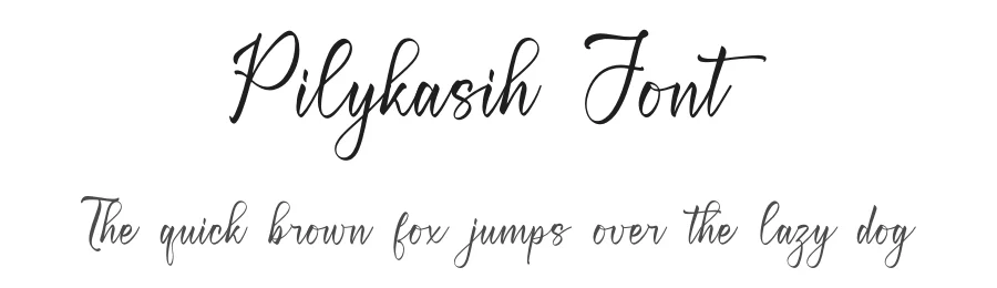 Pilykasih Font by Storytype — Script Handwritten Font