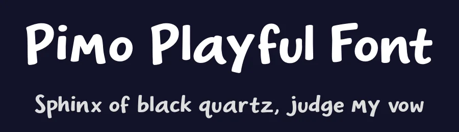 Pimo Playful Font by Indotype Foundry — Display Font — thumbnail 2