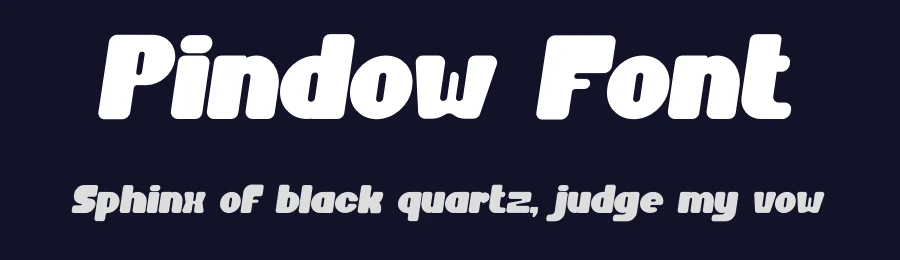 Pindow Font by Pinisiart — Display Font — thumbnail 2