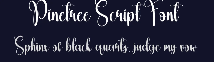 Pinetree Script Font by creativeletter — Script Handwritten Font — thumbnail 2