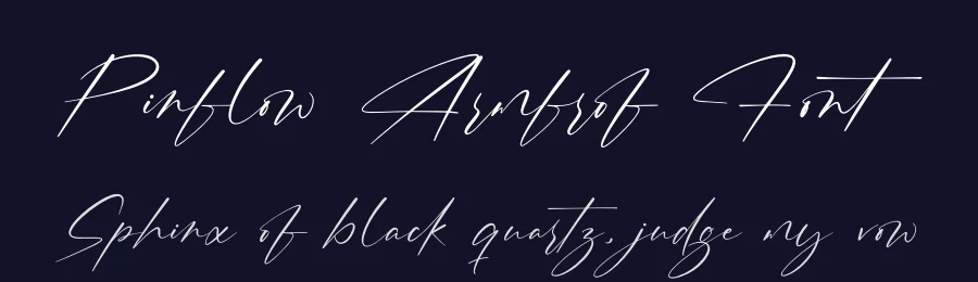 Pinflow Armfrof Font by stylishtype.co — Script Handwritten Font — thumbnail 2