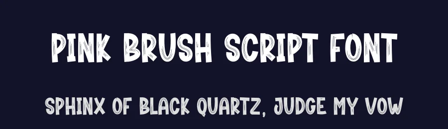 Pink Brush Script Font by creativeletter — Script Handwritten Font — thumbnail 2