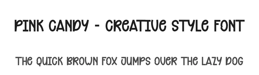 Pink Candy – Creative Style Font by andikastudio — Display Font