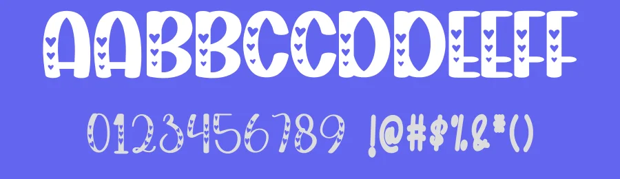 Pink Cute – Playful And Unique Font by freshtypeink — Display Font — thumbnail 3