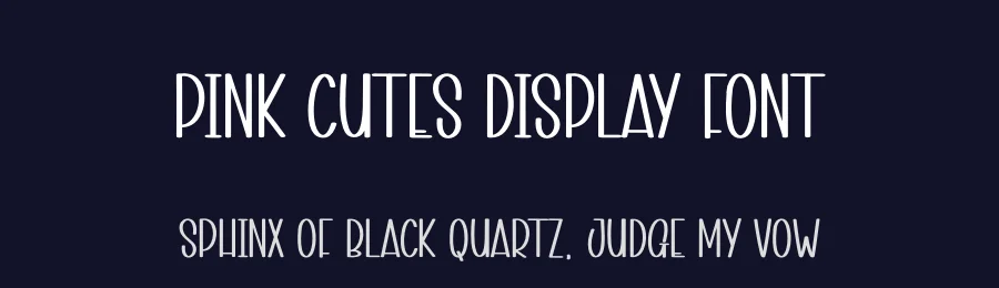 Pink Cutes Display Font by andikastudio — Display Font — thumbnail 2