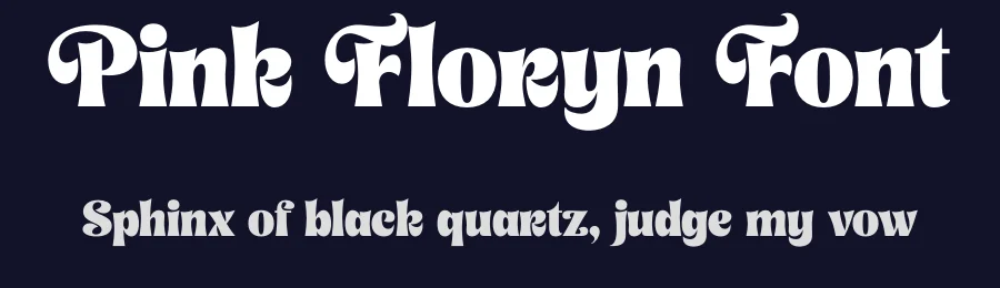 Pink Floryn Font by Rantautype — Serif Font — thumbnail 2