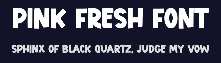 Pink Fresh Font by Nadiratype — Display Font — thumbnail 2
