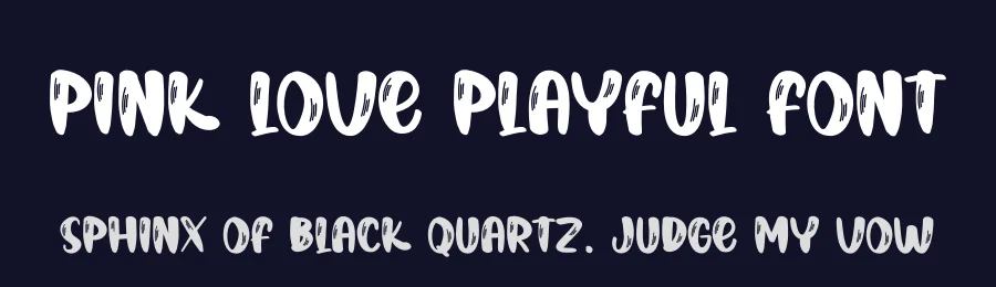 Pink Love Playful Font by creativeletter — Script Handwritten Font — thumbnail 2
