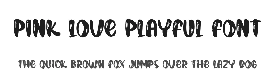 Pink Love Playful Font by creativeletter — Script Handwritten Font