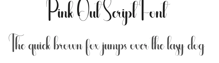 Pink Out Script Font by andikastudio — Script Handwritten Font