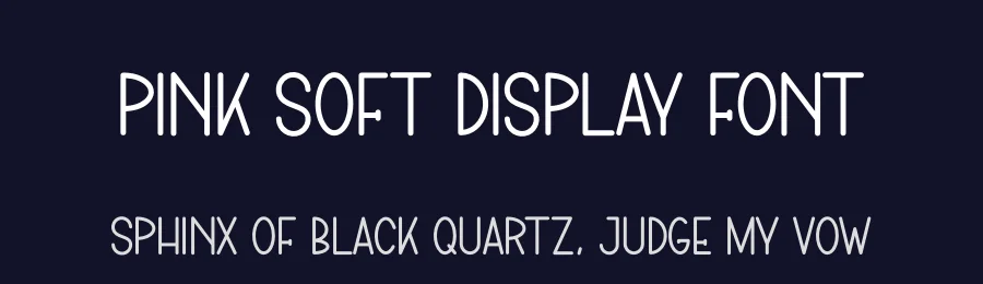 Pink Soft Display Font by andikastudio — Display Font — thumbnail 2