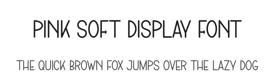 Pink Soft Display Font by andikastudio — Display Font