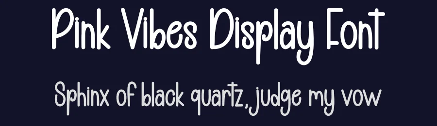 Pink Vibes Display Font by andikastudio — Display Font — thumbnail 2