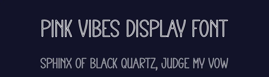 Pink Vibes Display Font by andikastudio — Display Font — thumbnail 2
