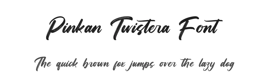 Pinkan Twistera Font by letterenastudios — Script Handwritten Font