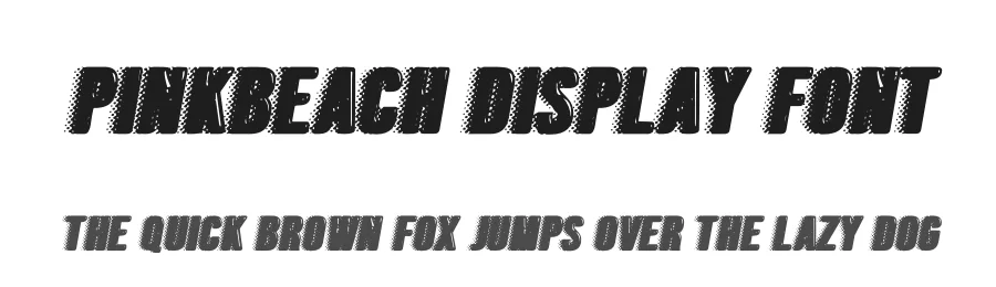 Pinkbeach Display Font by Billy Argel Fonts — Display Font